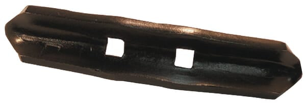 KRAMP Grubberspitze 190x40x8mm, reversibel, gehärtet, gekrümmt, 2 Löcher, passend für Universal CP751