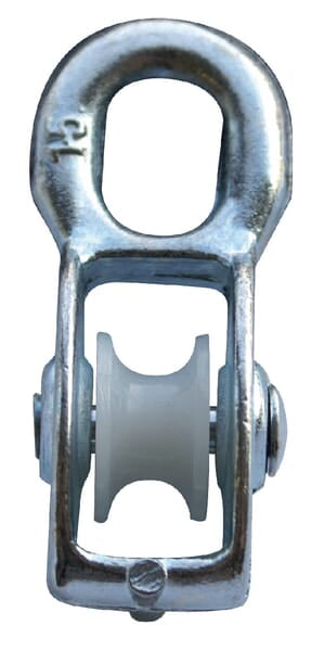 KRAMP Bockseilrolle Nylon 5mm K05E