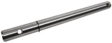 Tine arm axle
