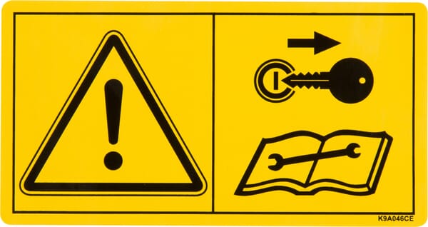 KUHN Piktogramm SICHERHEITS K9A046CE