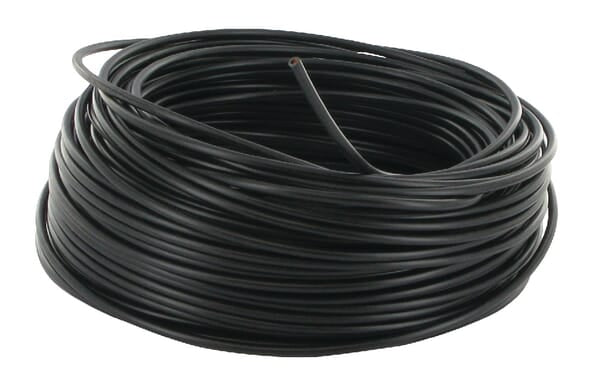 KRAMP Kabel 1 x 2,5 mm² schwarz 50m - 50 Meter KA1255