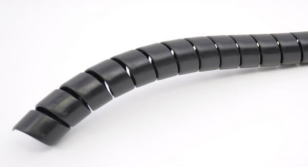 KRAMP Spiralschutz schwarz 43-55 - 1 Meter - KBV42BKR