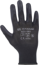 KRAMP Handschuhe Kramp 1.001 schwarz 10/XL Behälter 120 Paar KG0100110P120