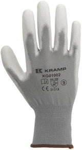 KRAMP Handschuhe Kramp 1.001 grau 9/L 12 Paar KG0100209P012