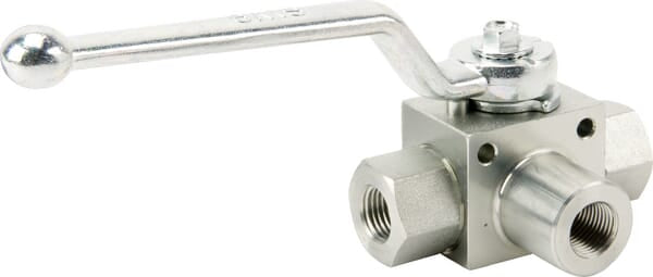 KRAMP Kugelhahn 3/2-L - 1/4" BSP - 1 Stück - KH3KSR04KR