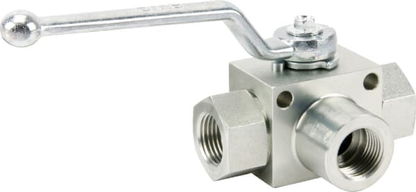 KRAMP Kugelhahn 3/2-L - 1/2" BSP - 1 Stück - KH3KSR08KR