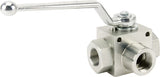 KRAMP Kugelhahn 3/2-L - 3/4"BSP KH3KSR12GP
