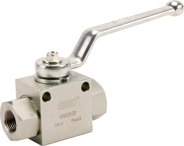 KRAMP Kugelhahn 2/2 - 3/8" BSP - 1 Stück - KHR06KR