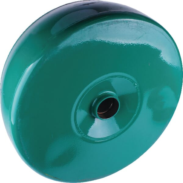 Metal wheel 165x500 with axle