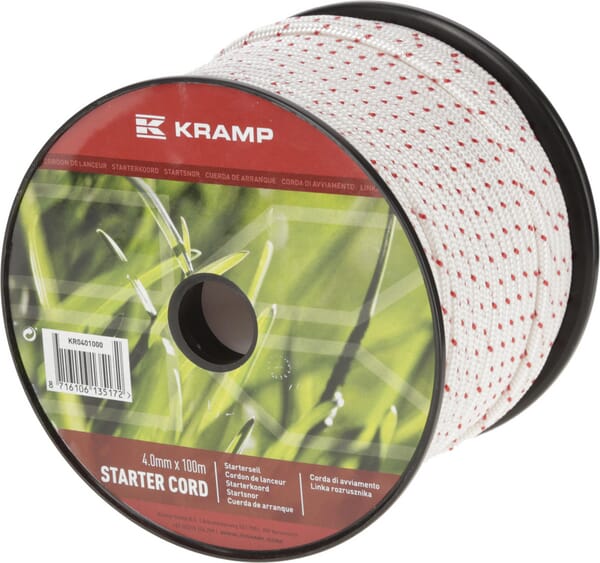 KRAMP Starterseil 4,0 mm x 100 m KR0401000