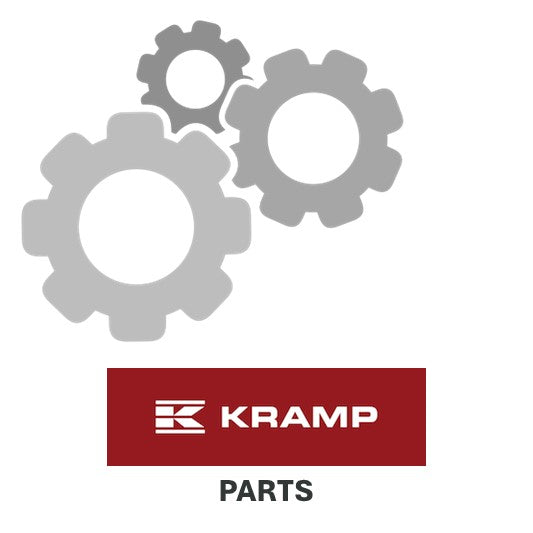 KRAMP Tragrolle kpl. gummiert 0000300400N