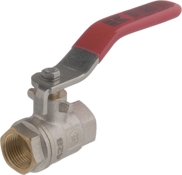 KRAMP Kugelhahn BSP 2x IG 3/8" + Edelstahlgriff KS38FKR
