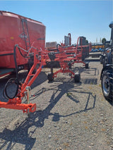 KUHN GA 6632 2-Kreisel Schwader mit seitlicher Ablage