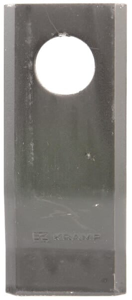 KRAMP Mähmesser links / rechts 96x40x3 mm, Bohrung Ø 19 mm, geeignet für Fella/Pöttinger/PZ, 25er-Packung - 25 Stück KV96GBKR