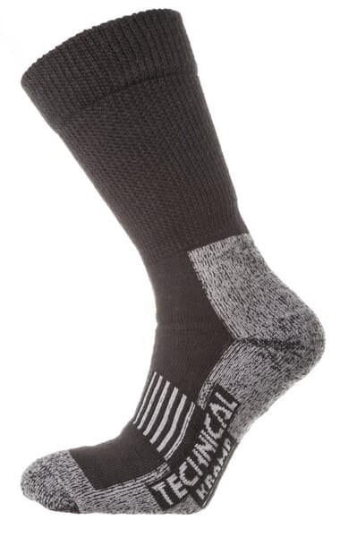 KRAMP Thermosocken 43-46 schwarz/ grau - 1 Paar - KW22900120146