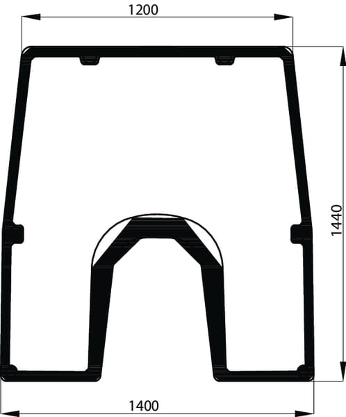 KRAMP Frontscheibe L173349N