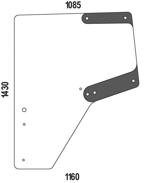 KRAMP Tür, links L174348N