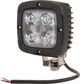 KRAMP Arbeitsscheinwerfer LED, 40W, 4000lm, quadratisch, 10-30V, 110x63,4x98,5mm, Punktstrahl, Kramp LA10045