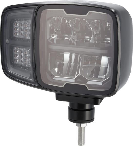 KRAMP Scheinwerfer LED, rechteckig, 12/24V, 220x197.2x80.5mm, beheizt, Fern-/Abblendlicht, Anti-Schnee, rechts - 1 Stück - LA10216HEAT
