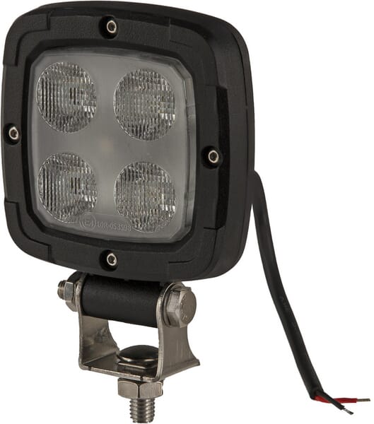 KRAMP Arbeitsscheinwerfer LED, 20W, 2200lm, quadratisch, 10-80V, Flutlicht, Kramp LA10426