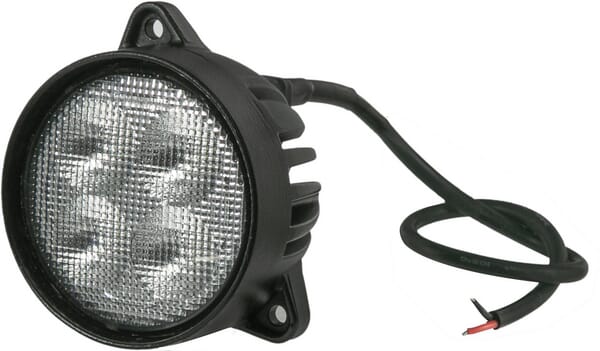 KRAMP Arbeitsscheinwerfer, LED, 40 W, 4800 lm, rund, Flutlicht, Kramp LA10429