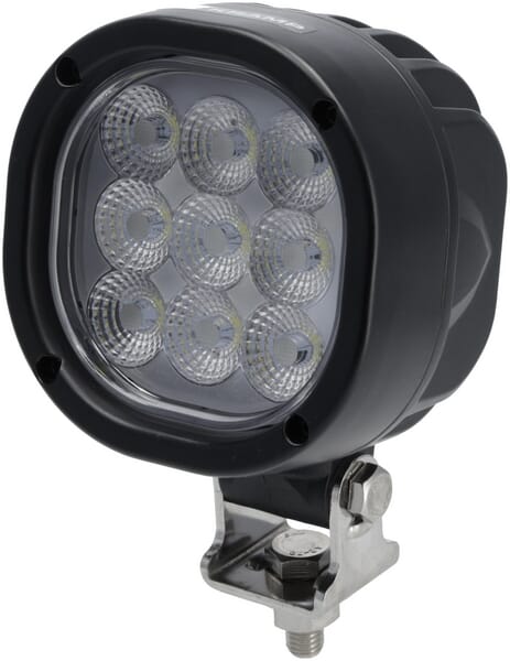 KRAMP Arbeitsscheinwerfer LED, 54W, 7200lm, quadratisch,10-30V, weiß, Flutlicht, 9 LED's, Kramp LA10557