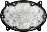 KRAMP Arbeitsscheinwerfer LED, 39W, 3500lm, oval, 10/30V, 138x93x69mm, breit flutend, 13 LED's, Kramp LA10600