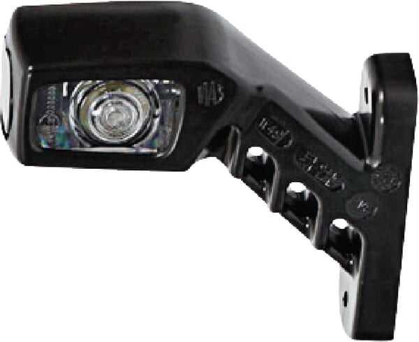 KRAMP Front-Heck-Umriss und Seitenmarkierungsleuchte 30 °links LED 12-24V KRAMP LA30010