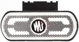 KRAMP Markierungsleuchte LED, weiß, rechteckig, 12-24V, 133,8x53x25mm,"SAFETY LINE", Kramp LA30080