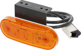 KRAMP Seitenmarkierungsleuchte rechteckig mit Jaegeranschluss mit Halter LED 12-24V KRAMP LA30120