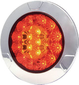 KRAMP Rücklicht multifunktional rund silber 5 pins LED 12-24V KRAMP LA40004