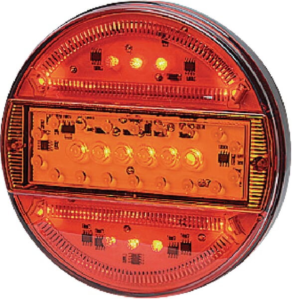 KRAMP Rücklicht multifunktional rund LED 12-24V KRAMP LA40011