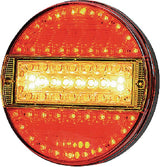 KRAMP Rücklicht multifunktional rund 7 pins LED 12-24V KRAMP LA40014