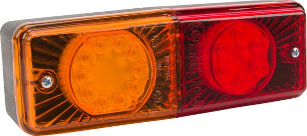 KRAMP Rücklicht multifunktional Rechteck 5 pins LED 12-24V KRAMP LA40016