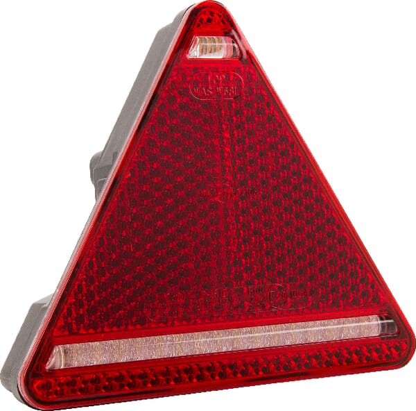 KRAMP Rücklicht multifunktional dreieckig5 pins links LED 12-24V KRAMP LA40028