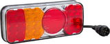 KRAMP Rücklicht multifunktional Rechteck 5 pins links LED 12-24V KRAMP LA40034