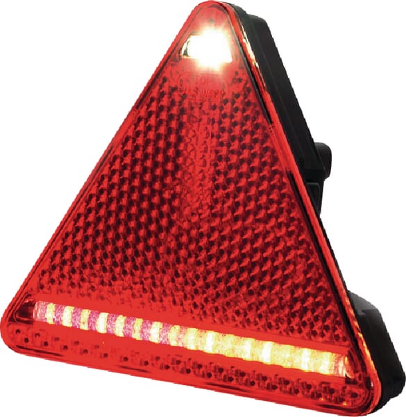 KRAMP Rücklicht multifunktional dreieckigrechts LED 12-24V KRAMP LA40049