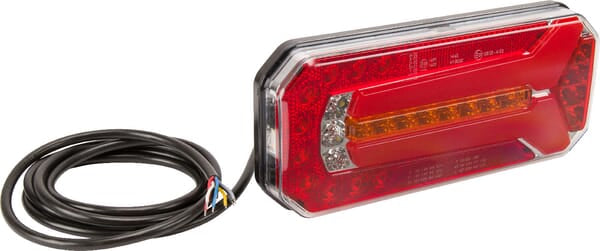 KRAMP Rücklicht multifunktional Rechteck dynamic LED 12-24V KRAMP LA40051