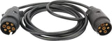 KRAMP Kabel 12-24V/7-pol. - 2,8 m LA404108