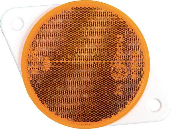KRAMP Reflektor, Orange, rund - 10 Stück LA75017