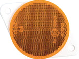 KRAMP Reflektor, Orange, rund - 10 Stück LA75017