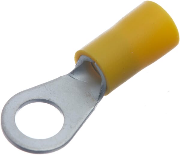 KRAMP Augenkabelschuh, gelb, 4-6mm² Ø6mm (50x) - 50 Stück - LA9050CKR