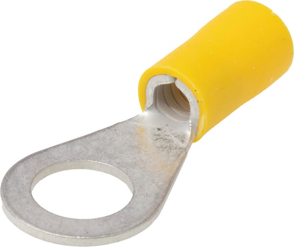 KRAMP Augenkabelschuh, gelb, 4-6mm² Ø8mm (50x) - 50 Stück - LA9055CKR