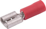 KRAMP Flachsteckerhülse rot 6,3x0,8 mm LA9075P001