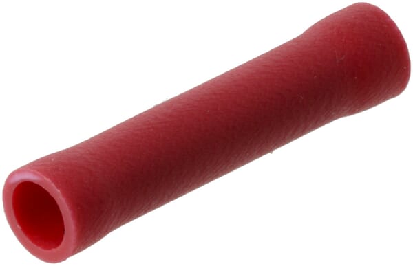 KRAMP Stoßverbinder, rot, 0,5-1mm² (100x) - 100 Stück - LA9105CKR