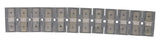 KRAMP Stecker, isoliert, doppelt, 12-polig, 6,3x0,8 mm - 10 Stück LA9350KR