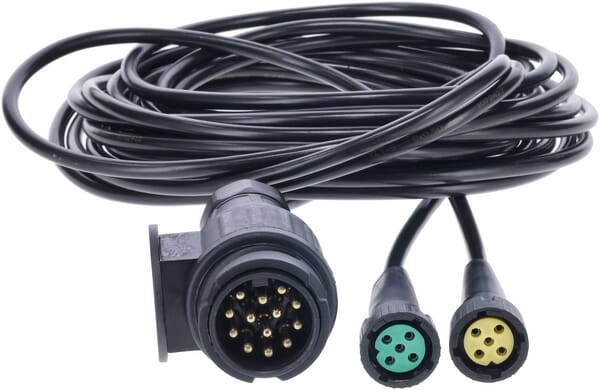 KRAMP Kabelsatz 5m 13 pole plug -2x 5 pol. Anschluss - 1 Stück - LA940006