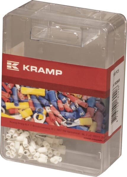 KRAMP Aderendhülse isoliert - 100 Stück LA9520KR