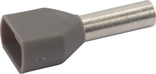 Embouts de câble doubles, isolés - 100 pièces