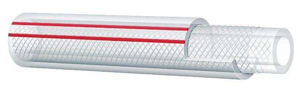 Tuyau PVC avec tissu 10mm